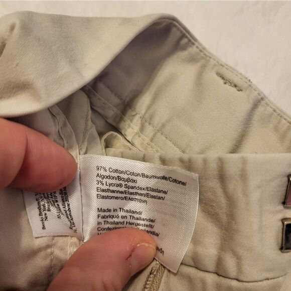 NWOT Brooks Brothers womens khaki Bermuda shorts - Picture 6 of 7